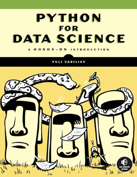 Cover image of the book Python for Data Science by Yuli Vasiliev
