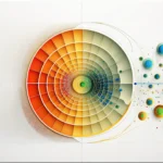 Digital graphic representing linear algebra and its applications in Machine Learning.